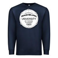 Navy Washburn University Premium Sweatshirt - linhVisuals