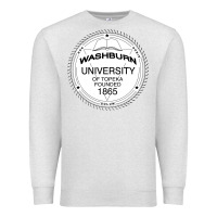 Oatmeal Heather Washburn University Premium Sweatshirt - linhVisuals