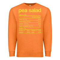 Carrot pea salad nutrition facts funny thanksgiving christmas food Premium Sweatshirt - linhVisuals