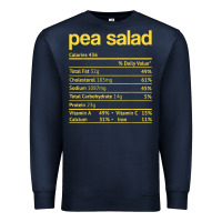 Navy pea salad nutrition facts funny thanksgiving christmas food Premium Sweatshirt - linhVisuals