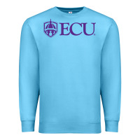 Ocean Blue East Carolina University Premium Sweatshirt - linhVisuals