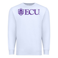 White East Carolina University Premium Sweatshirt - linhVisuals