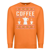Carrot coffee ugly sweater christmas Premium Sweatshirt - linhVisuals