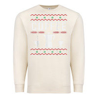 Sandshell coffee ugly sweater christmas Premium Sweatshirt - linhVisuals