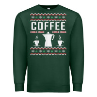Sports Green coffee ugly sweater christmas Premium Sweatshirt - linhVisuals