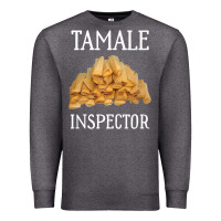 Charcoal Heather tamale inspector mexican holiday christmas food Premium Sweatshirt - linhVisuals