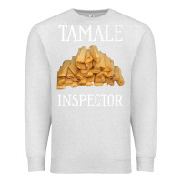 Oatmeal Heather tamale inspector mexican holiday christmas food Premium Sweatshirt - linhVisuals