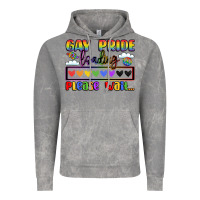 Cloud Rock gay pride loading please wait Vintage Hoodie - LillyAllenDesigns
