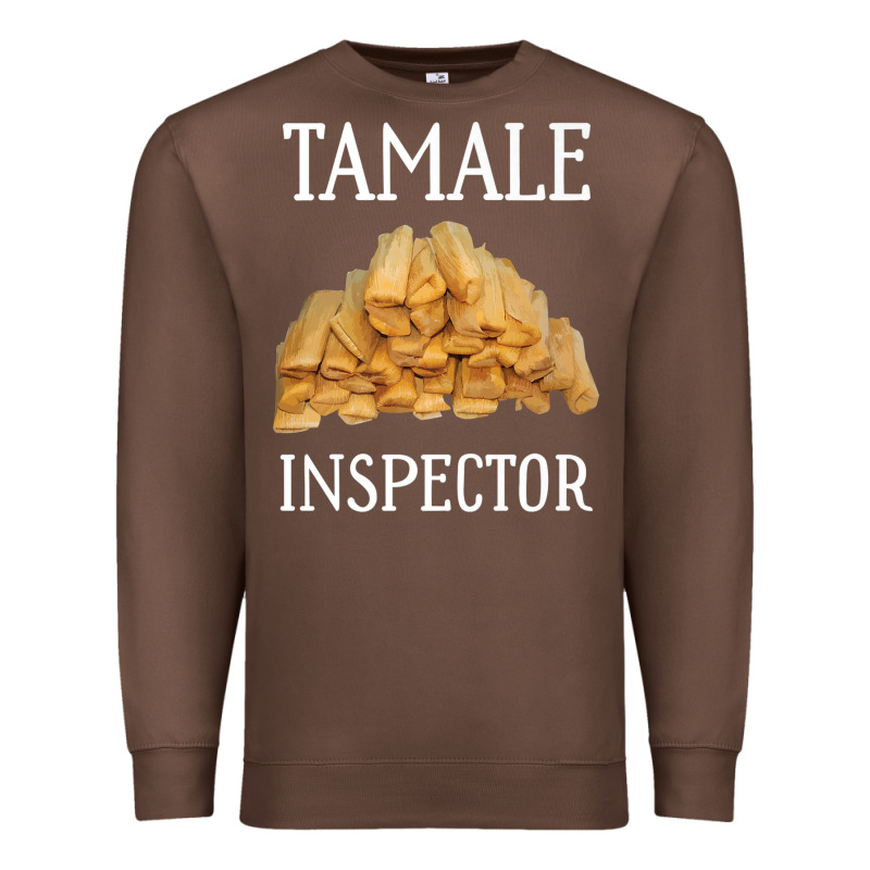 Tamale Inspector Mexican Holiday Christmas Food Premium Sweatshirt by linhVisuals | Teevron