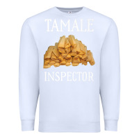 White tamale inspector mexican holiday christmas food Premium Sweatshirt - linhVisuals