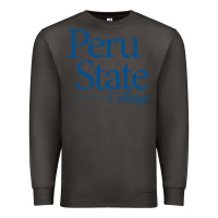 Smoke Peru State College Wordmark Premium Sweatshirt - linhVisuals