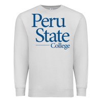 Dove Grey Peru State College Wordmark Premium Sweatshirt - linhVisuals