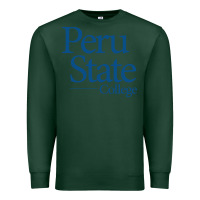 Sports Green Peru State College Wordmark Premium Sweatshirt - linhVisuals