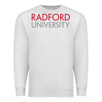 Oatmeal Heather Radford University Wordmark Premium Sweatshirt - linhVisuals