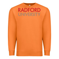 Carrot Radford University Wordmark Premium Sweatshirt - linhVisuals