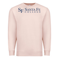 Pale Pink Santa Fe College Premium Sweatshirt - linhVisuals