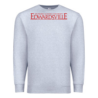 Heather Grey Siue Wordmark Premium Sweatshirt - linhVisuals