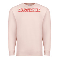 Pale Pink Siue Wordmark Premium Sweatshirt - linhVisuals