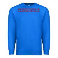 True Royal Siue Wordmark Premium Sweatshirt - linhVisuals