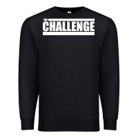 Black the challenge Premium Sweatshirt - linhVisuals