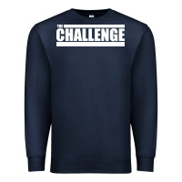 Navy the challenge Premium Sweatshirt - linhVisuals