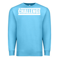 Ocean Blue the challenge Premium Sweatshirt - linhVisuals