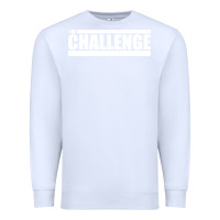 White the challenge Premium Sweatshirt - linhVisuals