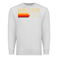 Dove Grey kailua hawaii Premium Sweatshirt - linhVisuals