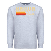Heather Grey kailua hawaii Premium Sweatshirt - linhVisuals