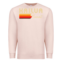 Pale Pink kailua hawaii Premium Sweatshirt - linhVisuals