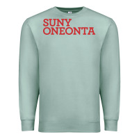 Seafoam Suny Oneonta Wordmark Premium Sweatshirt - linhVisuals