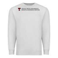 Dove Grey Texas Tech University Health Sciences Center Wordmark Premium Sweatshirt - linhVisuals