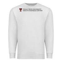 Oatmeal Heather Texas Tech University Health Sciences Center Wordmark Premium Sweatshirt - linhVisuals