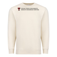 Sandshell Texas Tech University Health Sciences Center Wordmark Premium Sweatshirt - linhVisuals