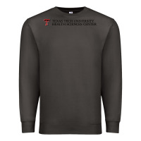 Smoke Texas Tech University Health Sciences Center Wordmark Premium Sweatshirt - linhVisuals