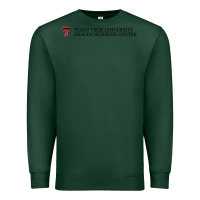 Sports Green Texas Tech University Health Sciences Center Wordmark Premium Sweatshirt - linhVisuals