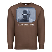 Chestnut klaatu barada nikto Premium Sweatshirt - linhVisuals
