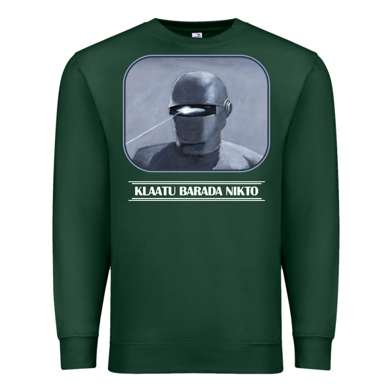 Klaatu Barada Nikto Premium Sweatshirt by linhVisuals | Teevron