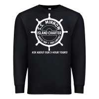 Black s.s. minnow tour Premium Sweatshirt - linhVisuals