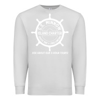 Dove Grey s.s. minnow tour Premium Sweatshirt - linhVisuals