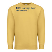 Antique Gold Uc Hastings Wordmark 2019 Premium Sweatshirt - linhVisuals