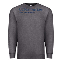Charcoal Heather Uc Hastings Wordmark 2019 Premium Sweatshirt - linhVisuals