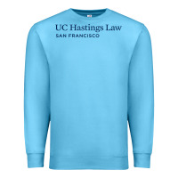 Ocean Blue Uc Hastings Wordmark 2019 Premium Sweatshirt - linhVisuals