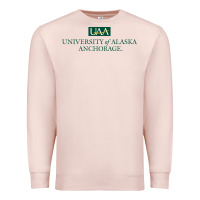 Pale Pink University Of Alaska Anchorage Premium Sweatshirt - linhVisuals