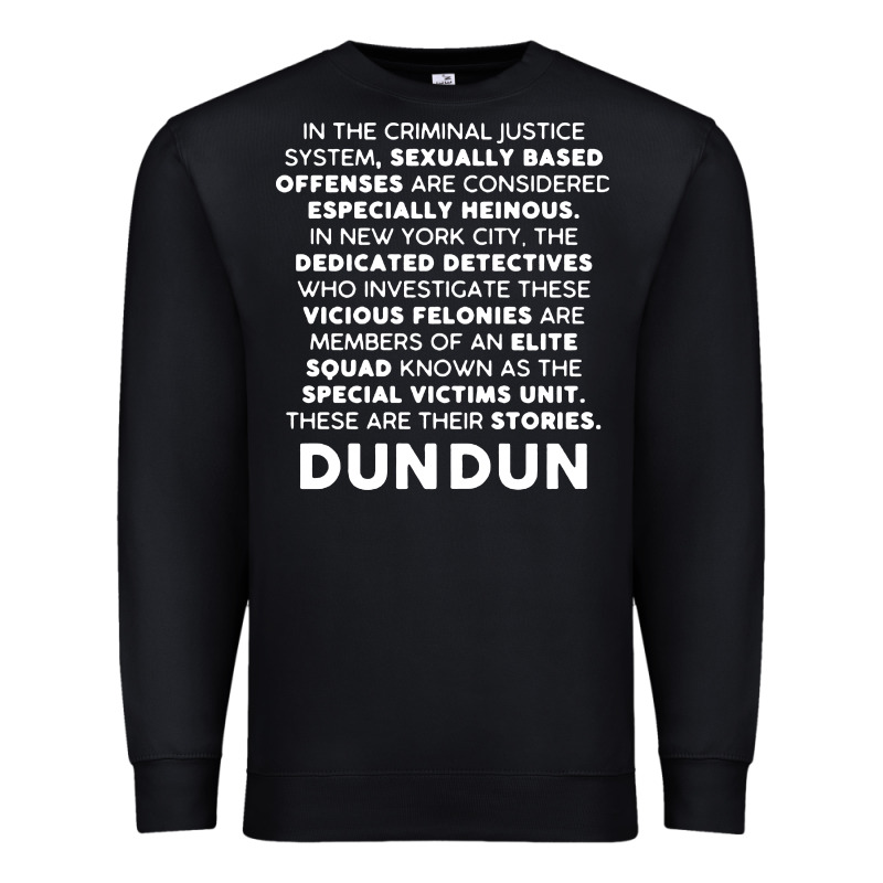 Law And Order Svu Opening Monologue Premium Sweatshirt by linhVisuals | Teevron