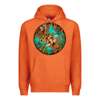 Carrot western pattern circle Premium Hoodie - Jasminsmagicworld