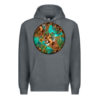 Rock western pattern circle Premium Hoodie - Jasminsmagicworld