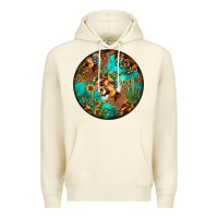 Sandshell western pattern circle Premium Hoodie - Jasminsmagicworld