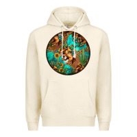 Tofu western pattern circle Premium Hoodie - Jasminsmagicworld