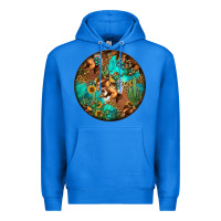 True Royal western pattern circle Premium Hoodie - Jasminsmagicworld